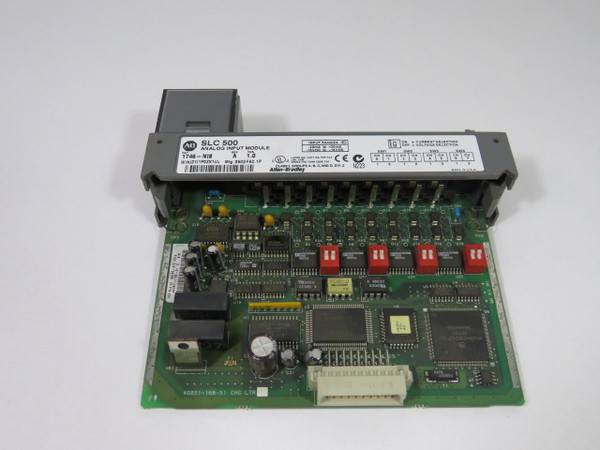 Allen-Bradley 1746-NI8 Ser. A Input Module FRN 1.0 *No Door/Terminals*  AS IS