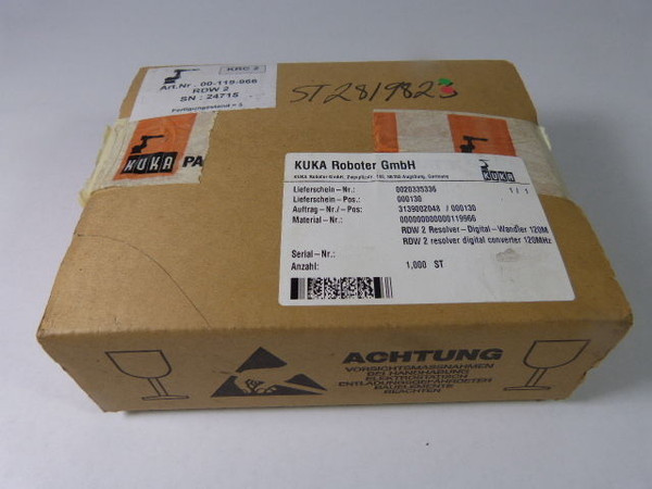 KUKA RDW2 Resolver Digital Converter   NEW
