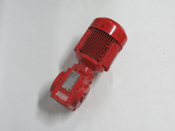 Sew-Eurodrive 2HP 1720RPM 600V TEFC C/W Gear Reducer 29:1 Ratio USED