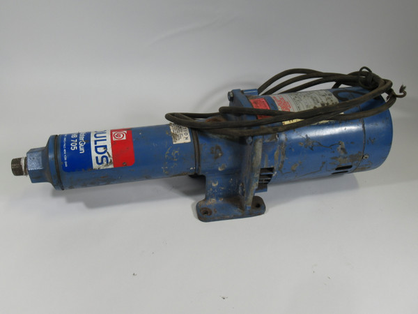 Goulds Pumps HB-705 Watergun Booster Pump C/W A.O Smith 1/2HP 3450RPM USED