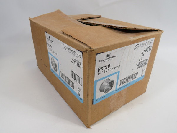 Royal RKC10 ENT Coupling 1/2" Hub x Hub Box of 150 NEW