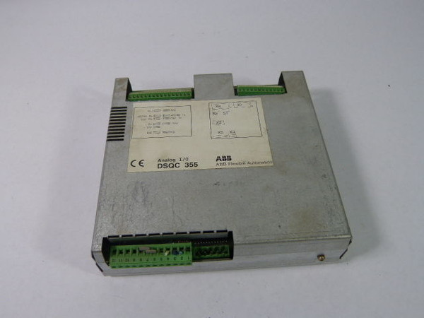 ABB DSQC-355 Analog Control I/O Module 5/12V Input 12V Output USED