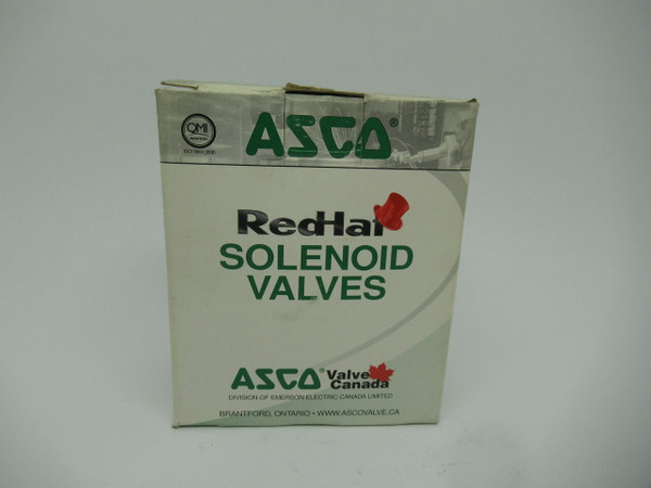 Asco 8030G17 Solenoid Valve 120V 60HZ Plug-In NEW