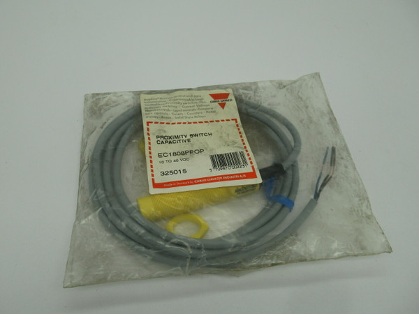 Carlo Gavazzi EC1808PPOP Proximity Switch 10-40VDC Max 200mA 8mm Range PNP NWB