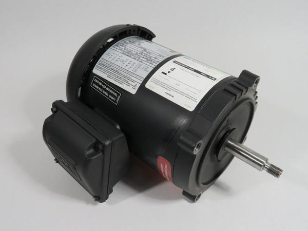 Weg 0.75HP 3440RPM 230/460V W56J TEFC 3Ph 2.24/1.12A 60Hz SHELF WEAR NOP