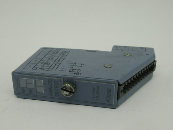 B&R 7AO352.70 Rev.C0 Output Module 2 Outputs 0-20mA 10V USED