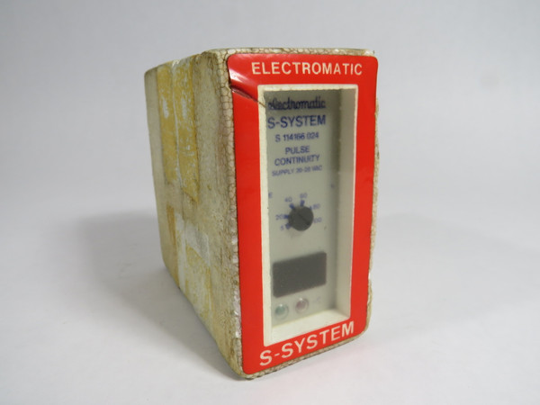 Electromatic S114166024 Pulse Continuity Relay 5-100% 20-28VAC 11-Pin NOP
