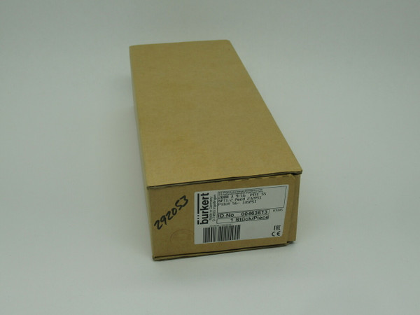 Burkert 00463613 Solenoid Valve 2000A 9/16 NPT1/2 Pilot 56-145Psi NEW