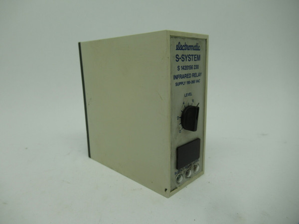 Electromatic S1420156-230 Infrared Relay 195-265VAC 0-10 Level USED