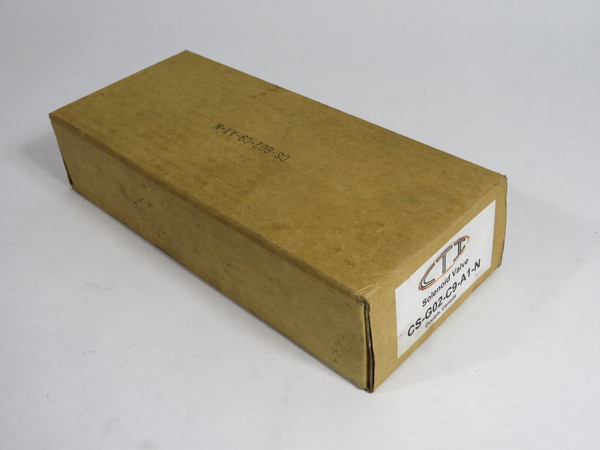 Control Technologies CS-G02-C9-A1-N Solenoid Directional Control Valve NEW
