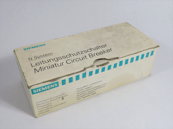 Siemens 5SX2310-8 Circuit Breaker 10A 400V 3-Pole D10 4-Pack NEW