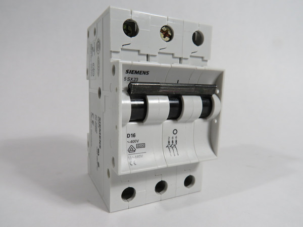 Siemens 5SX2316-8 Circuit Breaker 16A 400V 3-Pole D16 NOP