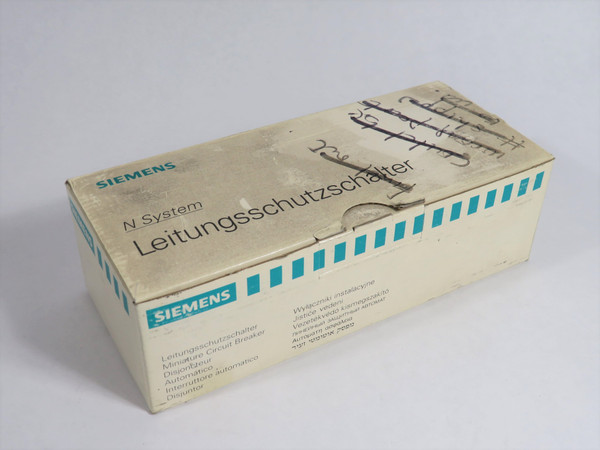 Siemens 5SX2320-8 Circuit Breaker 20A 400V 3-Pole D20 4-Pack NEW