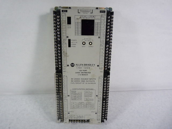 Allen-Bradley 1791-IOVX I/O Module Block 128pts 24VDC  USED