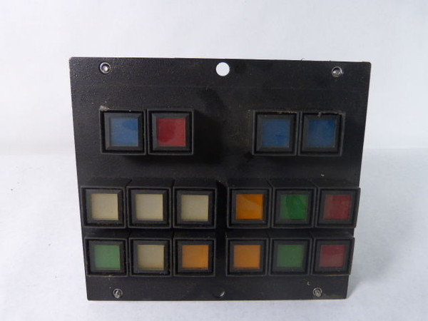 Allen-Bradley 2700M-P2J1 16-Button Backlit Pushbutton Module  USED