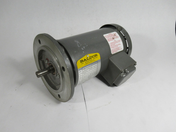 Baldor MVM3461D-5 Motor .37kW 1725RPM 575V D71D 3Ph 1A 60Hz USED