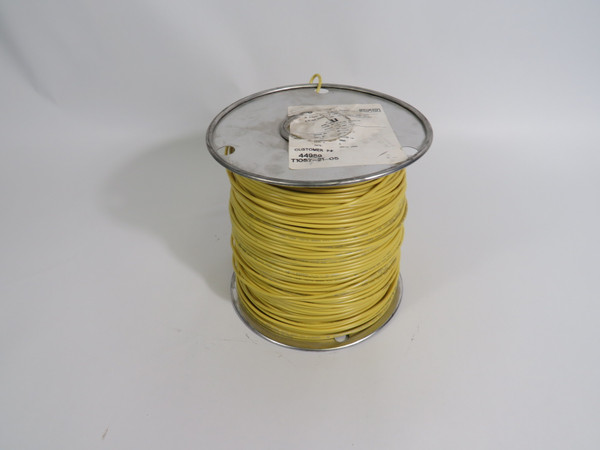 Generic 3618374 Wire Spool 600V .030" Thick YELLOW NEW