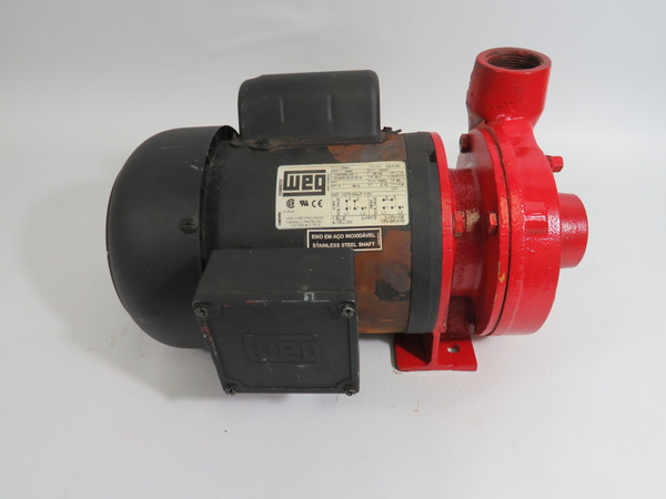 Monarch A0024 C/W WEG 3/4HP 3490RPM 115/208-230V TEFC 1PH  RUST USED