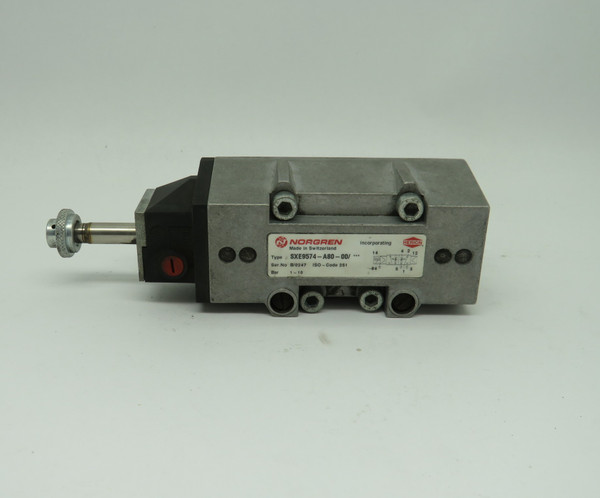 Norgren SXE9574-A80-00 Solenoid Valve 1-10 bar NO COIL USED