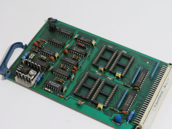 Marposs 6830197403 PC Board Module *Missing Clip & Memory Chip* USED