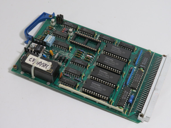 Marposs 6840013405 PC Board Module *Missing Clip & 1 Memory Chip* USED