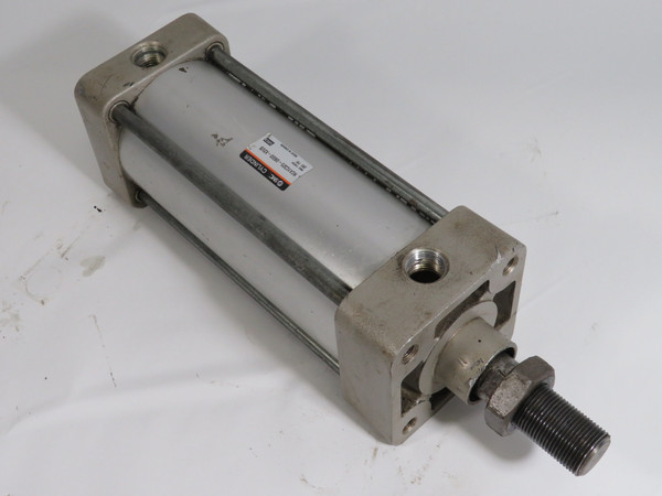 SMC NCA1C325-0600-X2US Pneumatic Cylinder 3.25" Bore 6" Stroke SHELF WEAR USED