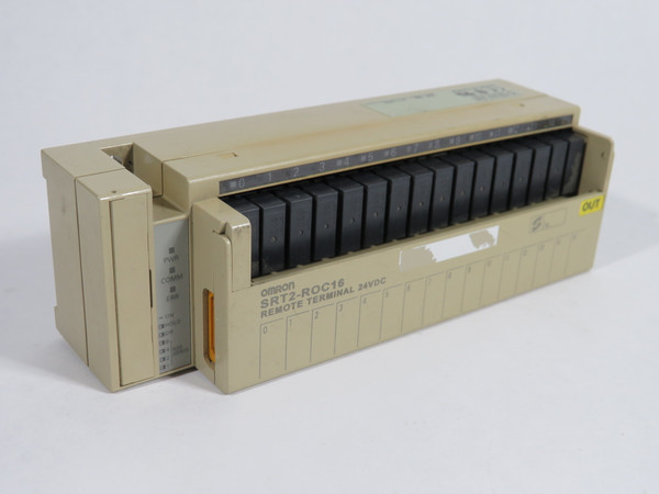 Omron SRT2-ROC16 Remote Terminal 24VDC SHELF WEAR USED