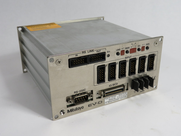 Mitutoyo 542-064 EV-16D Linear Gage Counter 12-24VDC 700mA USED