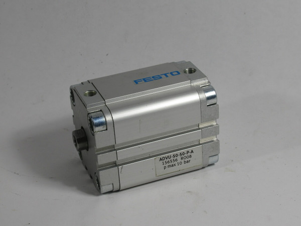 Festo 156556 ADVU-50-50-P-A Compact Cylinder 50mm Piston 50mm Stroke 10bar USED