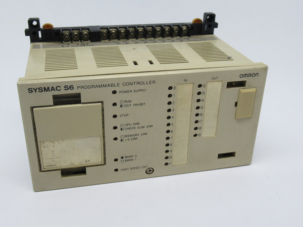 Omron 3G2S6-CPU29 Programmable Control Unit 24VAC/DC SHELF WEAR USED