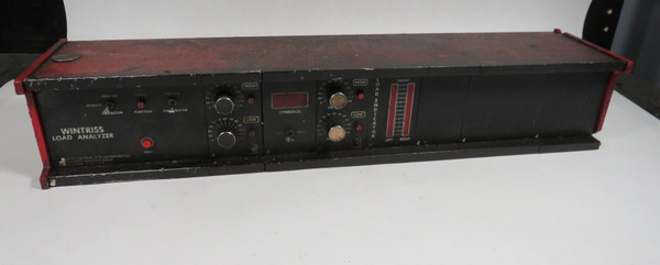 Wintriss WLA2000-2 Load Analyzer Missing Screws SHELF WEAR Shelf Wear USED