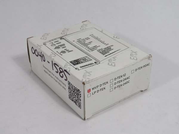 EMX MVPD-TEK Multi-Voltage Vehicle Loop Detector 11-Pin SHELF WEAR NEW