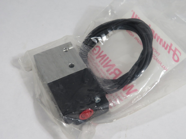 Humphrey 3101205060 Inline Solenoid Valve 120V 50/60Hz 4.5W 0-125psi NWB
