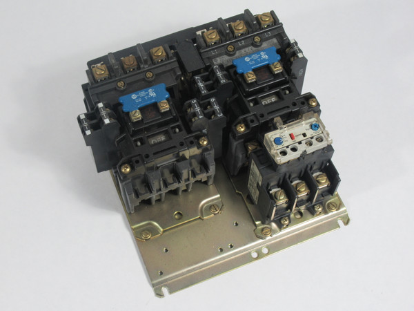 Allen-Bradley 505-BOD-A5GA Reversing Starter Ser.C *MISSING WIRES* USED