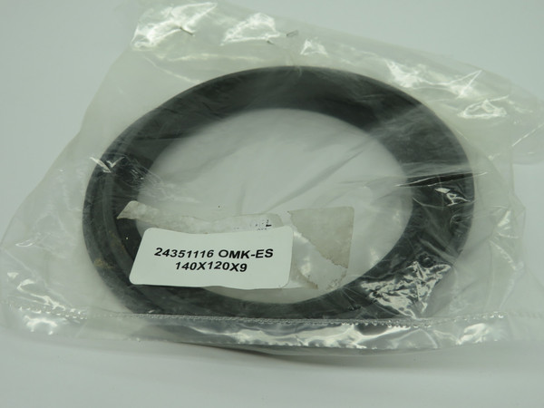 Merkel 24351116 OMK-ES Two-Piece Piston Seal Set 140mm OD 120mm ID 9mm W NOP