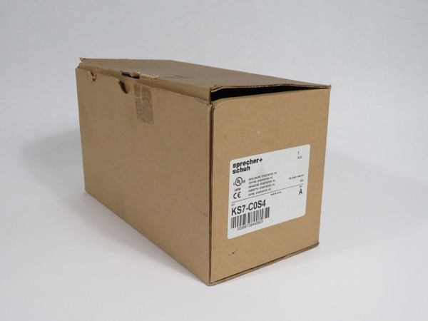 Sprecher + Schuh CAK7-9-600-1EDB-P2 Enclosed Starter Assembly SHELF WEAR NOP