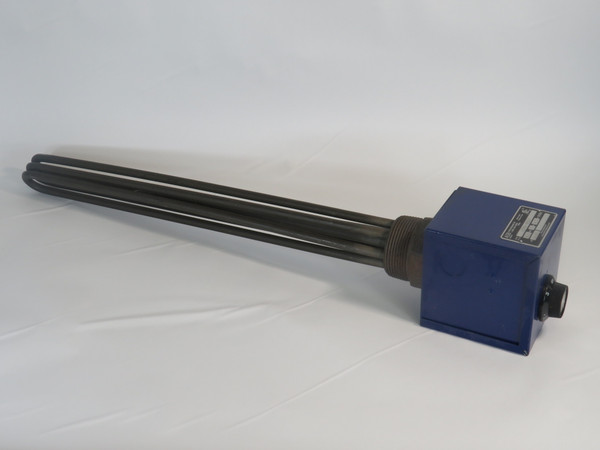 ASB ASPA-18007 Immersion Heater w/Thermostat 4.5kW 3Ph 600V SHELF WEAR USED