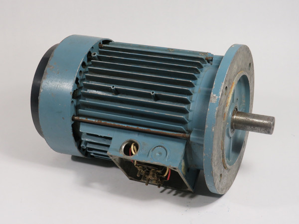 ABB AC Gearmotor 1.1/1.3kW 930/1120RPM 380/420/440/480V 3Ph 3.7/3.5A USED