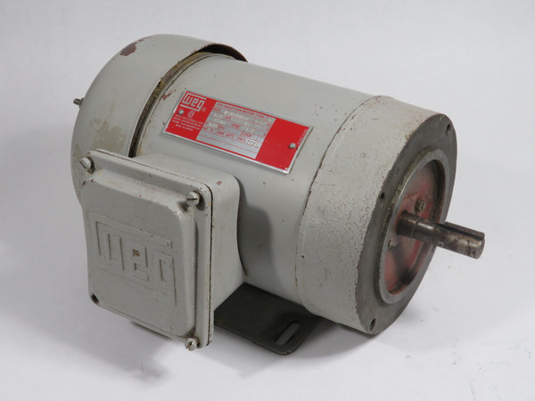 WEG B56C0194 1.0HP 1740RPM 575V TEFC 3Ph 1.4A SHELF WEAR USED