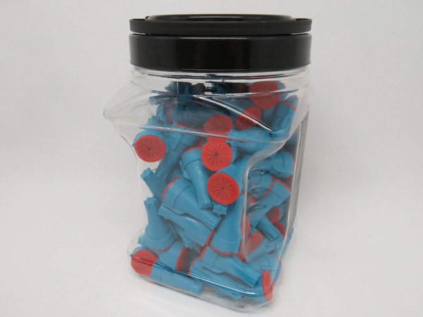 F4P F4P-WPWC12-J Waterproof Wire Connector Blue/Red 20-10AWG Lot of 119 NEW
