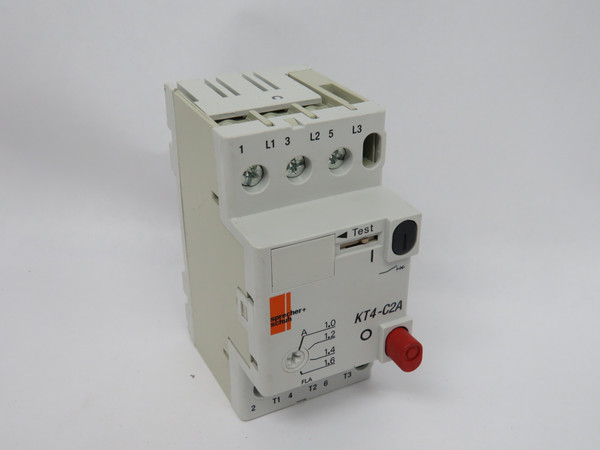 Sprecher + Schuh KT4-C2A-B16 Series A Manual Motor Starter 1.0-1.6Amp USED