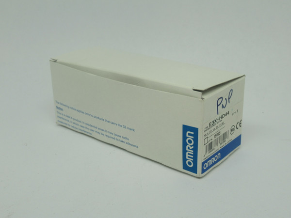 Omron E3X-HD44 Smart Fiber Amplifier PNP 12-24VDC Red LED NEW