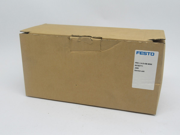 Festo 162771 FRC-1/4-D-5M-MINI Air Preparation Unit 1-16Bar 240Psi 1.6MPa NEW