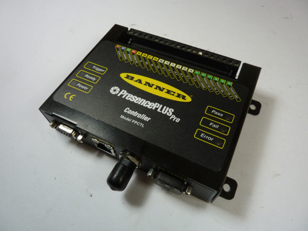 Banner PPCTL Controller Pressence Plus Pro 30VDC  USED