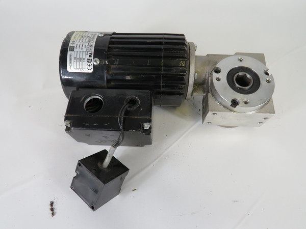 Bodine 0.09kW 1700RPM 575V 0.46A 60Hz C/W Speed Reducer 12:1 Ratio USED