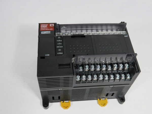 Omron G9SP-N20S Safety Controller Unit 24VDC@0.8A/Pt 24VDC@1.6A 4Pts 8Pts USED
