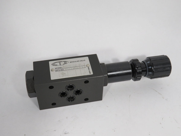 CTI MBR-02-P-3 20180416 Modular Reducing Valve 140-3000 PSI 1/4" NOP