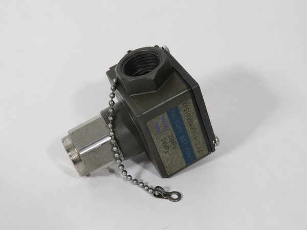 Taihei Boeki PZA50T Pressure Switch 12-28VDC 50MPa Range 75MPa Proof USED