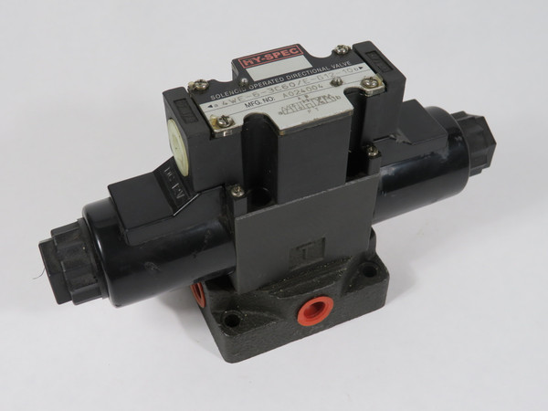 Hy-Spec 4WE-6-3C60/E-G12-10 Directional Control Valve 12VDC SHELF WEAR USED