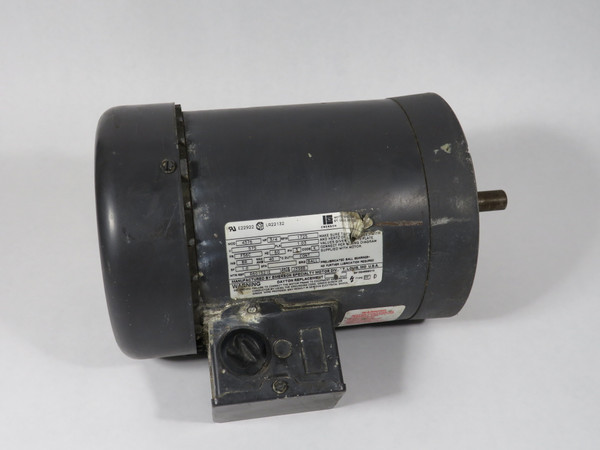 Emerson 3/4HP 1725RPM 575V F56C 3Ph 1.03A 60Hz USED